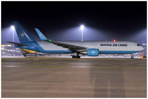 Maersk Air Cargo / Boeing 767-300 F / OY-SYD / 23.01.2025 / © Martin Hackl