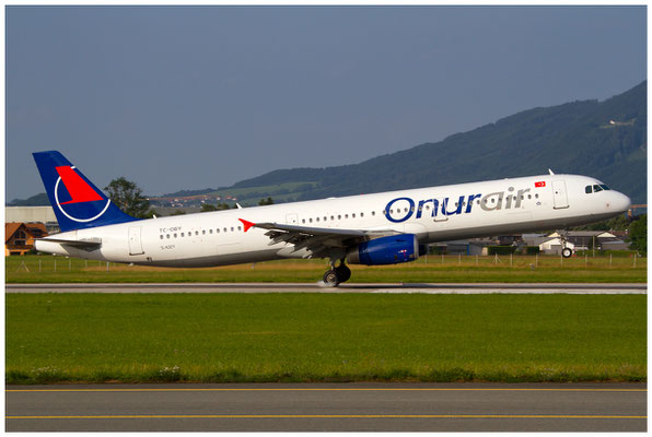 Onur Air / Airbus A321-200 / TC-OBY / 21.06.2014 / © Berni Müller