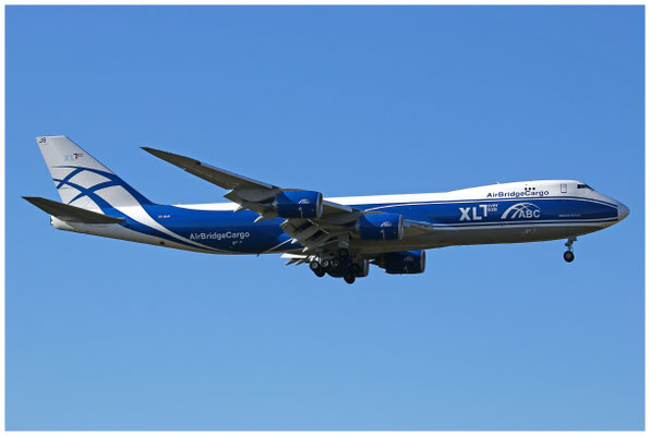 AirBridge Cargo / Boeing 747-8 F / VP-BJS / 01.04.2020 / © Martin Hackl