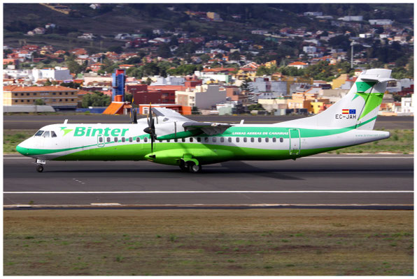 Binter Canarias / ATR 72-200 / EC-JAH / 21.08.2011 / © Berni Müller