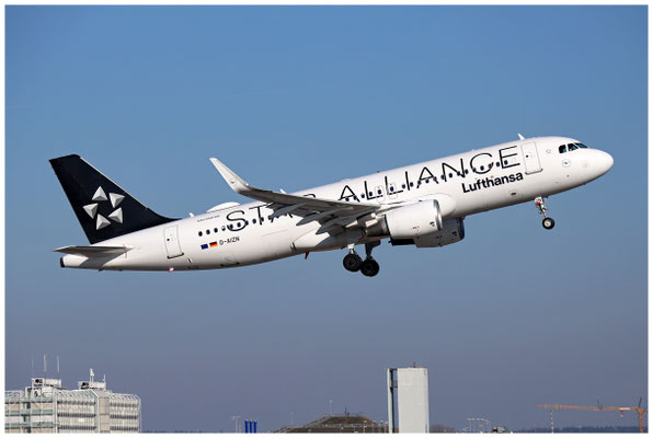 Lufthansa / Airbus A320-200 SL / D-AIZN / 19.02.2025 / © Martin Hackl