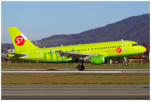 S7 Airlines / Airbus A319-100 / VP-BHK / 30.01.2016 / © Eva Maria Müller