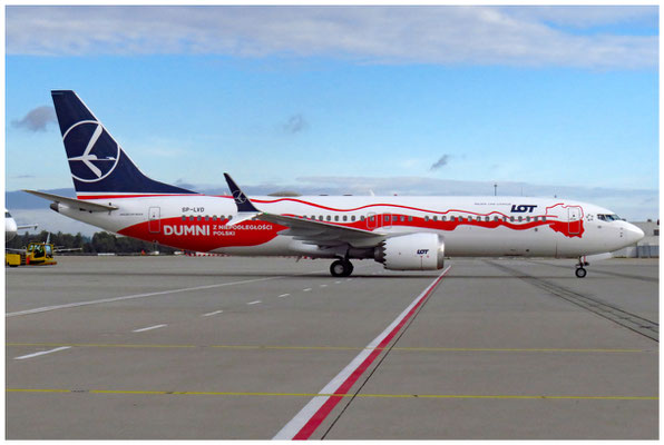 LOT Polish Airlines / Boeing 737-8 MAX / SP-LVD / 26.09.2022 / © Martin Hackl