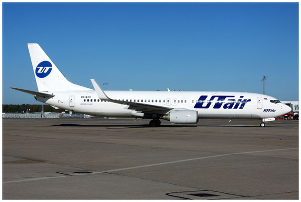UT Air Aviation / Boeing 737-800 WL / VQ-BJH / 28.10.2012 / © Martin Hackl