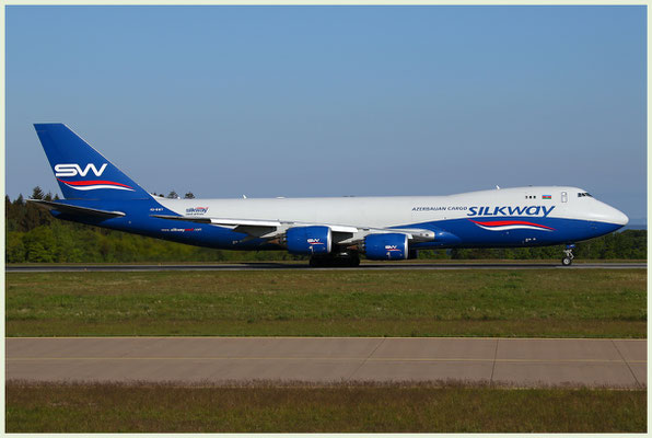 Silk Way West Airlines / Boeing 747-800 F / VQ-BWY / 16.05.2020 / © Martin Hackl