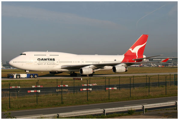 Qantas Airways / Boeing 747-400 / VH-OJC / 27.08.2009 / © Martin Hackl