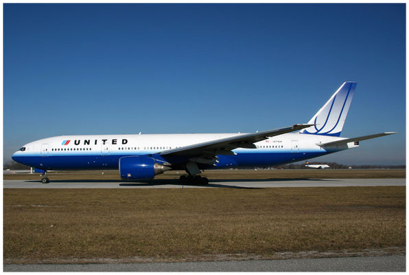 United Airlines / Boeing 777-200 / N774UA / 16.02.2007 / © Martin Hackl