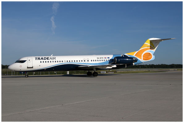 Trade Air / Fokker 100 / 9A-BTD / 08.06.2017 / © Martin Hackl