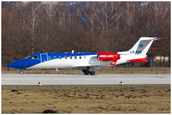 Luxembourg Air Rescue / Learjet 45 / LX-RSQ / 23.02.2019 / © Berni Müller