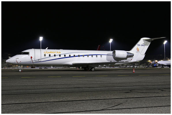 United Aviation / Challenger 850 / 5A-UAD / 16.02.2023 / © Martin Hackl