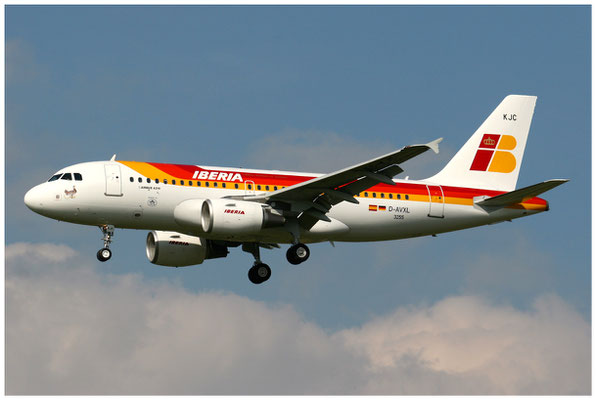 Airbus Deutschland (Iberia) / Airbus A319-100 / D-AVXL (EC-KJC) / 20.09.2007 / © Martin Hackl