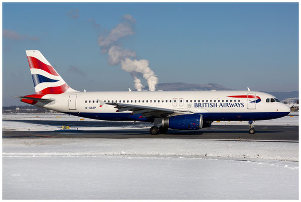 British Airways / Airbus A320-200 / G-GATP / 18.01.2016 / © Berni Müller                                                                                                                                                                                       