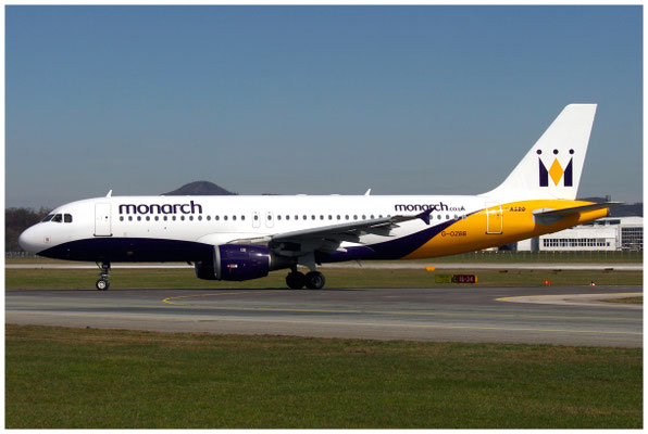 Monarch Airlines / Airbus A320-200 / G-OZBB / 28.03.2009 / © Berni Müller