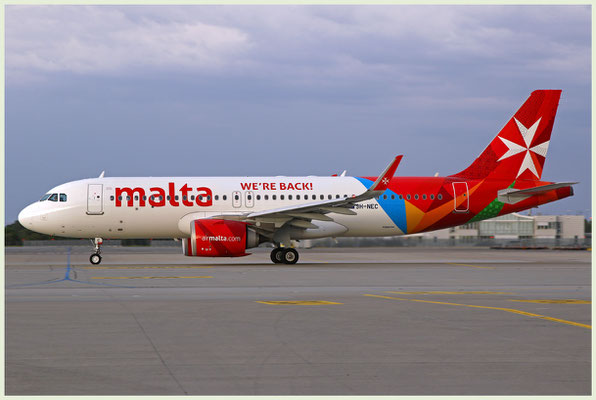 Air Malta / Airbus A320-200 N / 9H-NEC / 10.07.2020 / © Martin Hackl