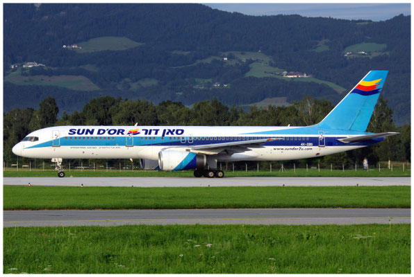 Sun d'or International Airlines / Boeing 757-200 / 4X-EBS / 17.08.2009 / © Berni Müller