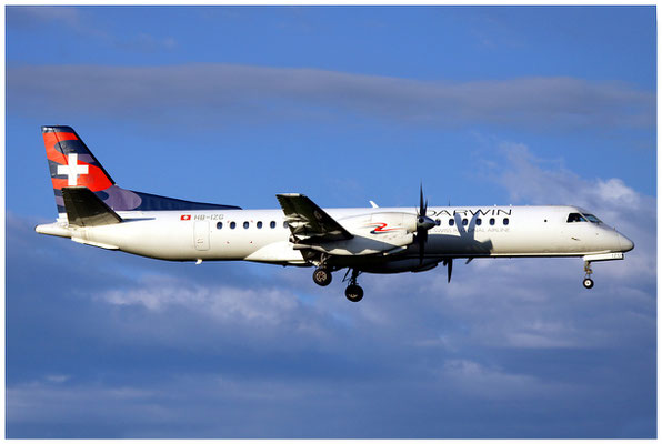 Darwin Airline / Saab 2000 / HB-IZG / 27.08.2011 / © Berni Müller 