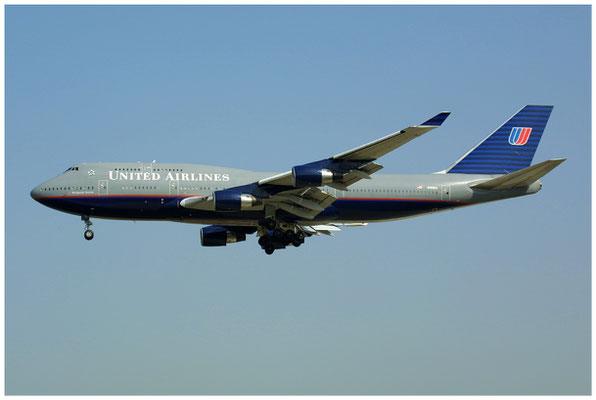 United Airlines / Boeing 747-400 / N199UA / 08.08.2003 / © Martin Hackl