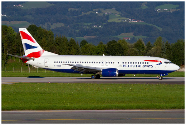 British Airways / Boeing 737-400 / G-DOCB / 04.09.2013 / © Berni Müller