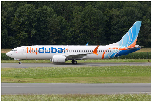 FlyDubai / Boeing 737-8 MAX / A6-FMA / 16.07.2021 © Berni Müller