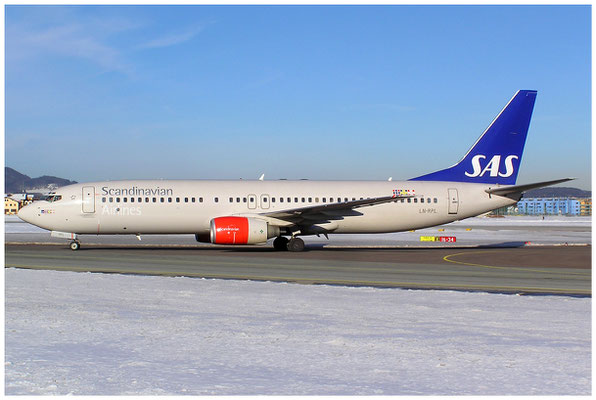 Scandinavian Airlines (SAS) / Boeing 737-800 / LN-RPL / 31.01.2004 / © Berni Müller