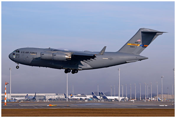 USAF / Boeing C-17 A / 03-3124 / 16.02.2023 / © Martin Hackl