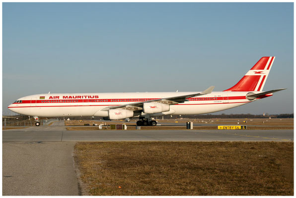 Air Mauritius / Airbus A340-300 / 3B-NBD / 24.03.2010 / © Martin Hackl