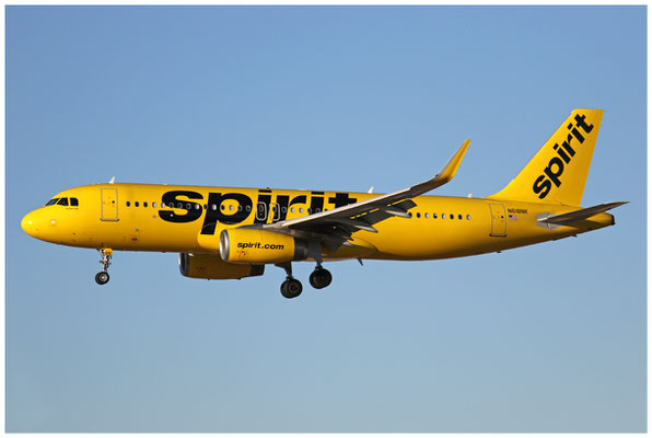 Spirit Airlines / Airbus A320-200 SL / N618NK / 04.11.2019 / © Martin Hackl