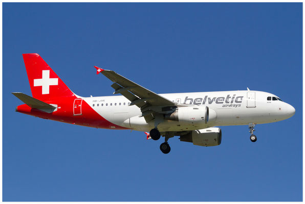 Helvetic Airways / Airbus A319-100 / HB-JVK / 24.08.2016 / © Berni Müller