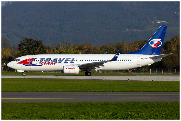 Travel Service / Boeing 737-800WL / OK-TVF / 23.10.2018 / © Berni Müller