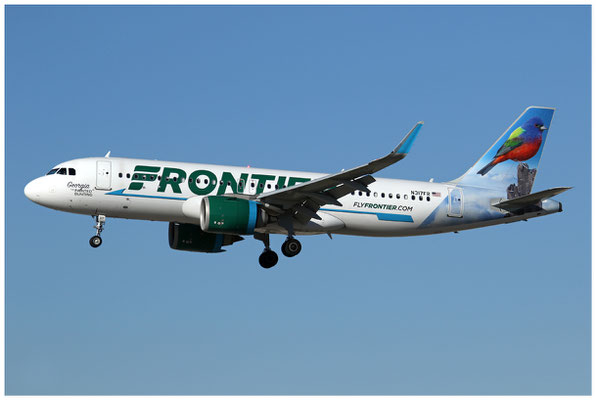 Frontier Airlines / Airbus A320-200 N / N317FR / 03.11.2019 / © Martin Hackl