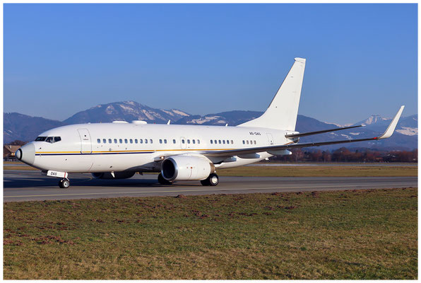 Royal Jet / Boeing 737-700-BBJ1 / A6-DAS / 10.02.2023 / © Berni Müller