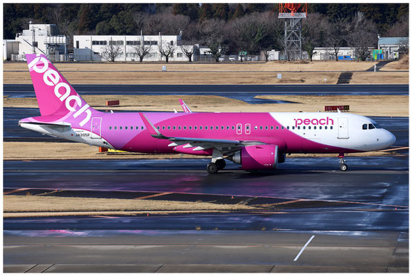 Peach Aviation / Airbus A320-200 Neo / JA205P / 17.03.2025 / © Martin Hackl