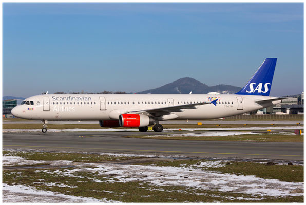 Scandinavian Airlines (SAS) / Airbus A321-200 / OY-KBH / 19.01.2019 / © Berni Müller