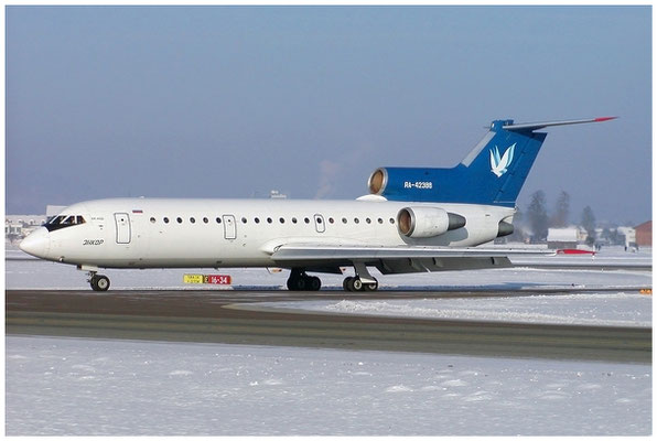 Enkor / Yakovlev Yak-42D / RA-42388 / 12.01.2003 / © Berni Müller