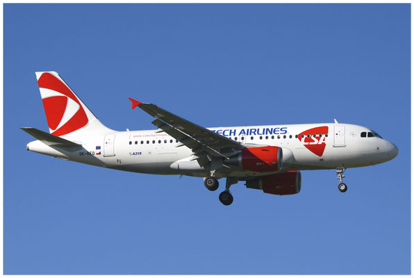 Czech Airlines (CSA) / Airbus A319-100 / OK-REQ / 26.06.2011 / © Berni Müller