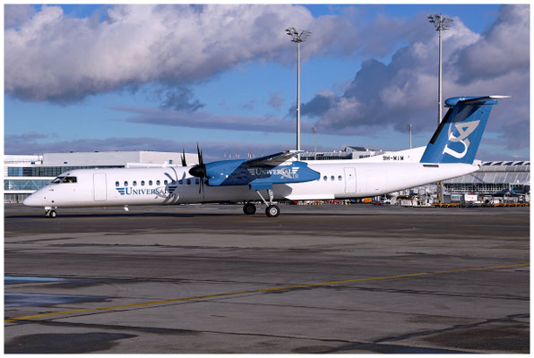 Universal Air / DHC-8 Q400 / 9H-MIM / 03.01.2025 / © Martin Hackl