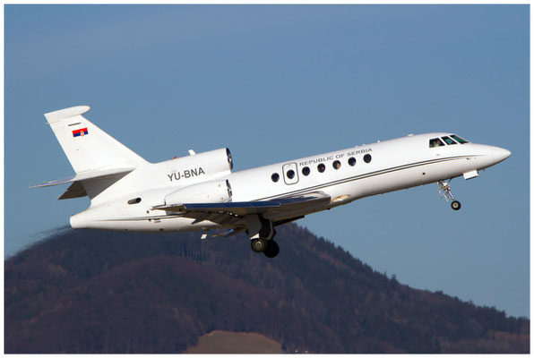Serbia Government / Dassault Falcon 50 / YU-BNA / 07.03.2015 / © Eva Maria Müller