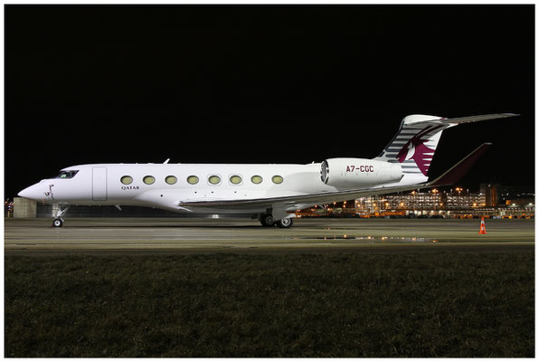 Qatar Executive / Gulfstream G650 / A7-CGC / 23.01.2018 / © Martin Hackl