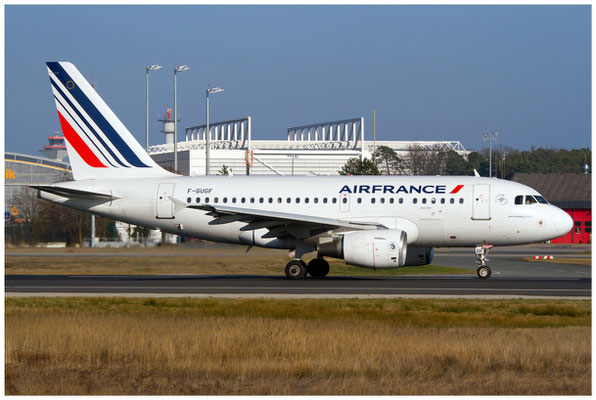 Air France / Airbus A318-100 / F-GUGF / 09.03.2014 / © Berni Müller