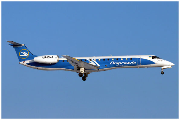 Dniproavia / Embraer ERJ-145EU / UR-DNA / 03.01.2009 / © Berni Müller