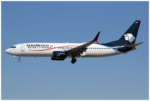 AeroMexico / Boeing 737-800 WL / XA-AMB / 23.10.2019 / © Martin Hackl