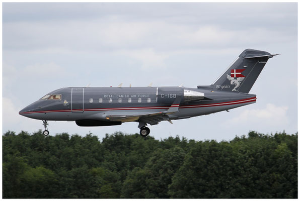 Danish Air Force / Challenger 604 / C-168 / 30.06.2017 / © Martin Hackl