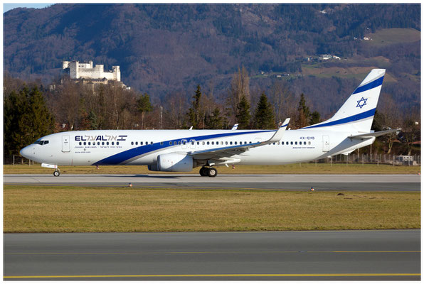 EL AL Israel Airlines / Boeing 737-800WL / 4X-EHB / 06.01.2018 / © Berni Müller