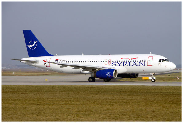 Syrianair / Airbus A320-200 / YK-AKD / 05.03.2011 / © Berni Müller