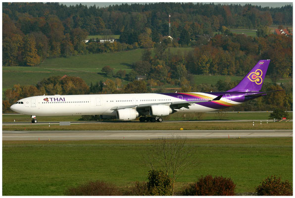 Thai Airways International / Airbus A340-600 / HS-TNC / 29.10.2010 / © Martin Hackl