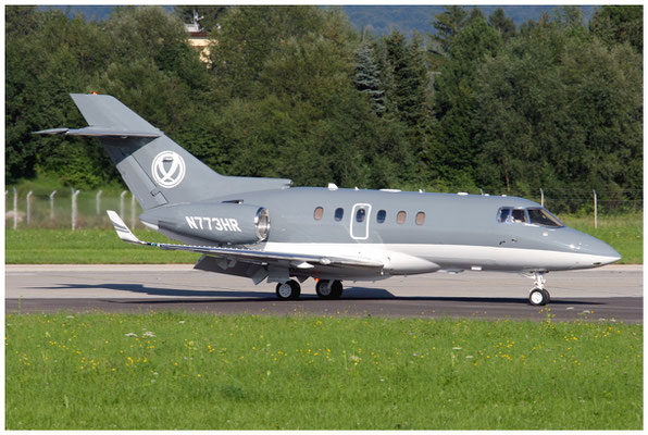 Private / Hawker 850XP / N773HR / 15.08.2007 / © Berni Müller