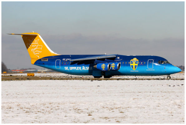 Malmo Aviation / Avro RJ100 / SE-DSU / 28.02.2009 / © Berni Müller