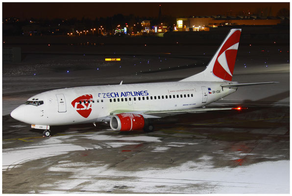 Czech Airlines (CSA) / Boeing 737-500 / OK-CGK / 02.01.2010 / © Berni Müller