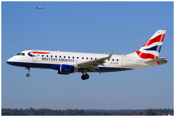 British Airways (CityFlyer) / Embraer ERJ-170-100STD / 24.08.2016 / © Berni Müller