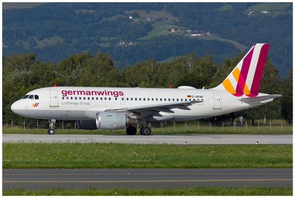 Germanwings / Airbus A319-100 / D-AKNK / 12.07.2018 / © Berni Müller
